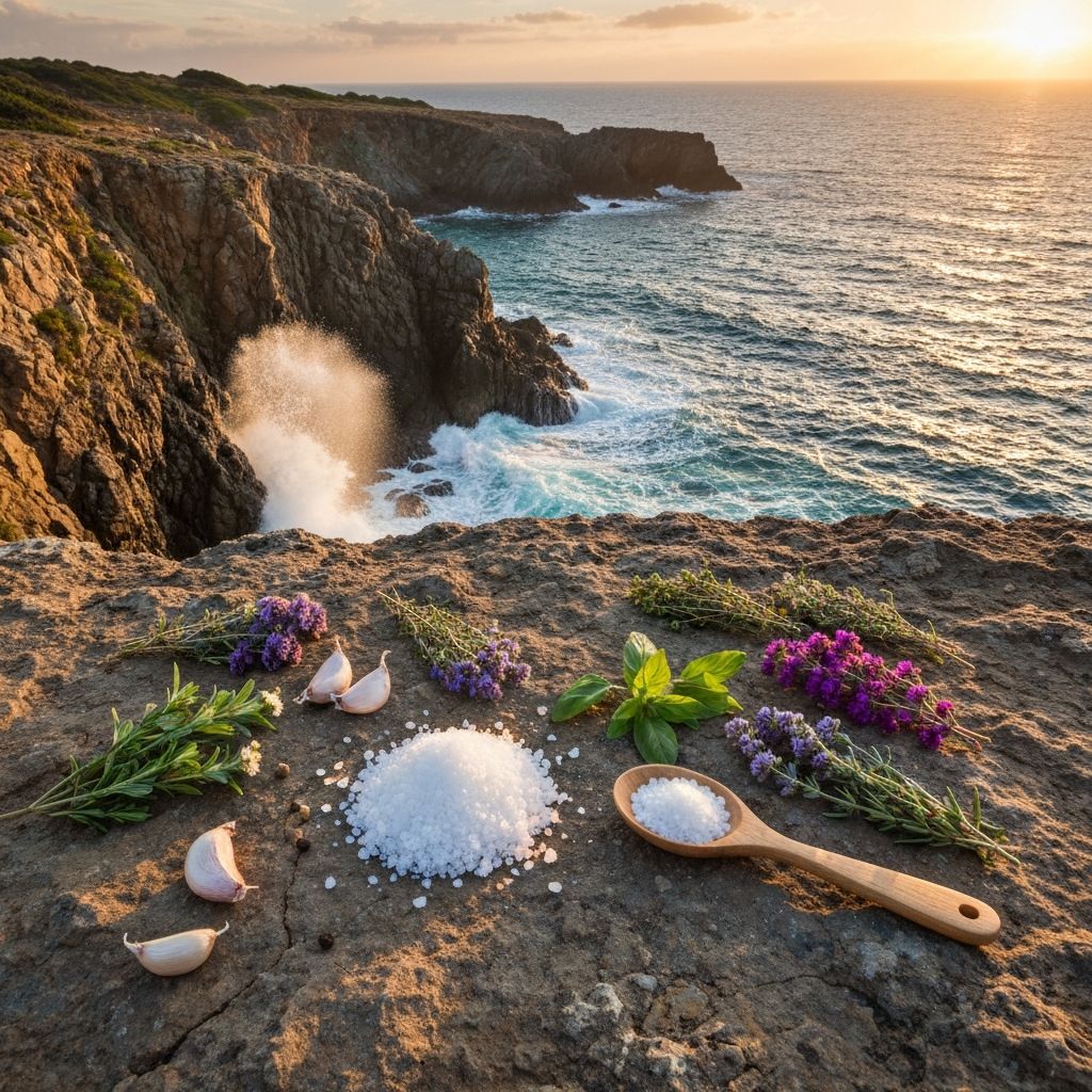 Coastal ingredients and inspiration